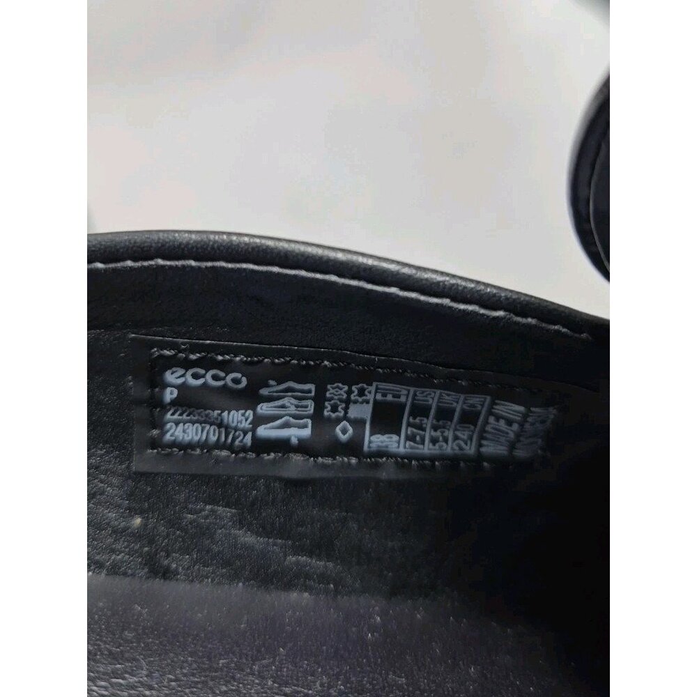 ECCO Women’s Shoes Mules Size 38 EU US 7-7.5 Sculpted LX Slip-On Black (212) - Picture 14 of 15